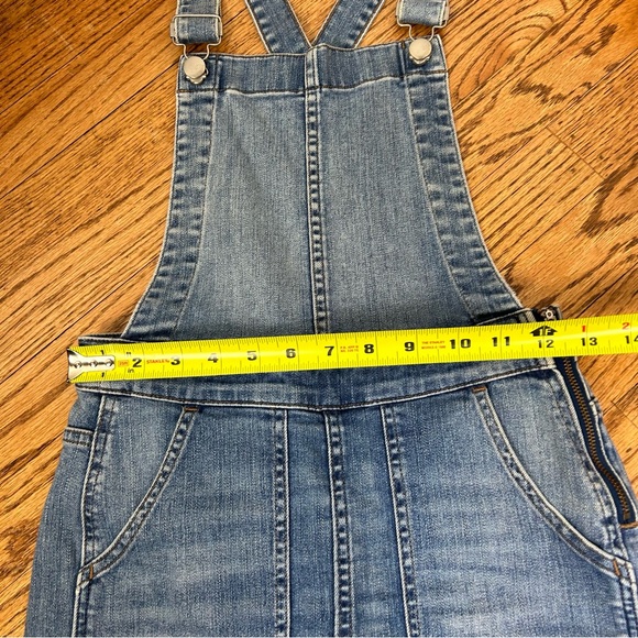 Madewell | Skinny Overalls Drop Hem Edition Indigo Size S - Picture 12 of 16